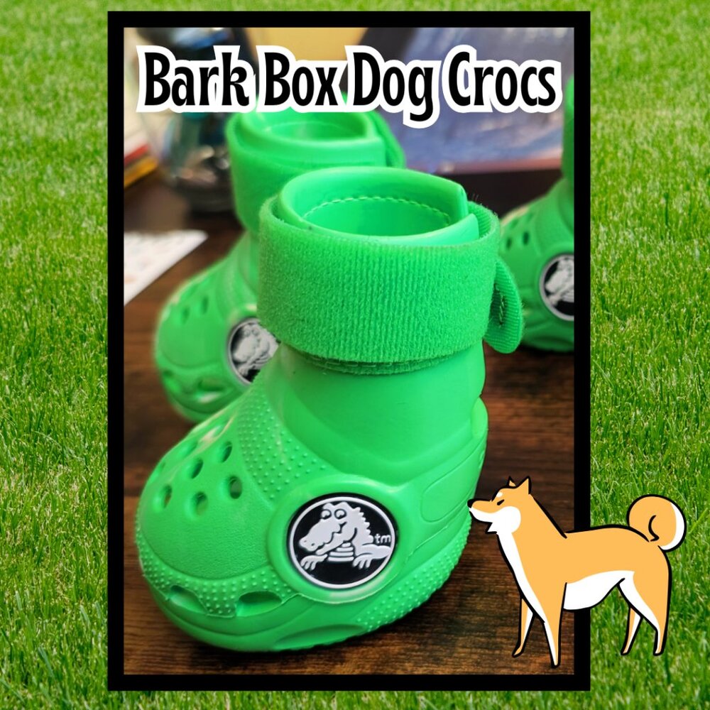 🐾Bark Box Dog Crocs🐾